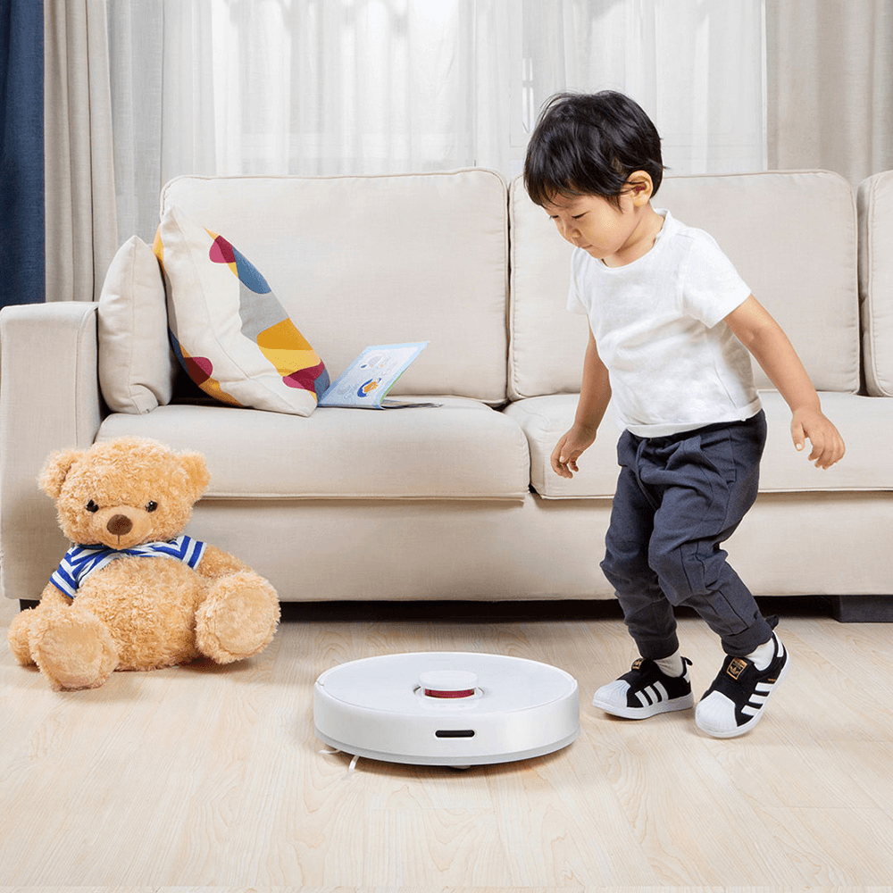TROUVER RLS3 Robot Vacuum Cleaner Sweeping Mopping 2000Pa LDS Laser Navigation Dual-Core CPU APP Control - Trendha