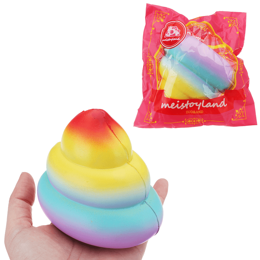 Galaxy Poo Squishy 10CM Slow Rising with Packaging Collection Gift Soft Toy - Trendha