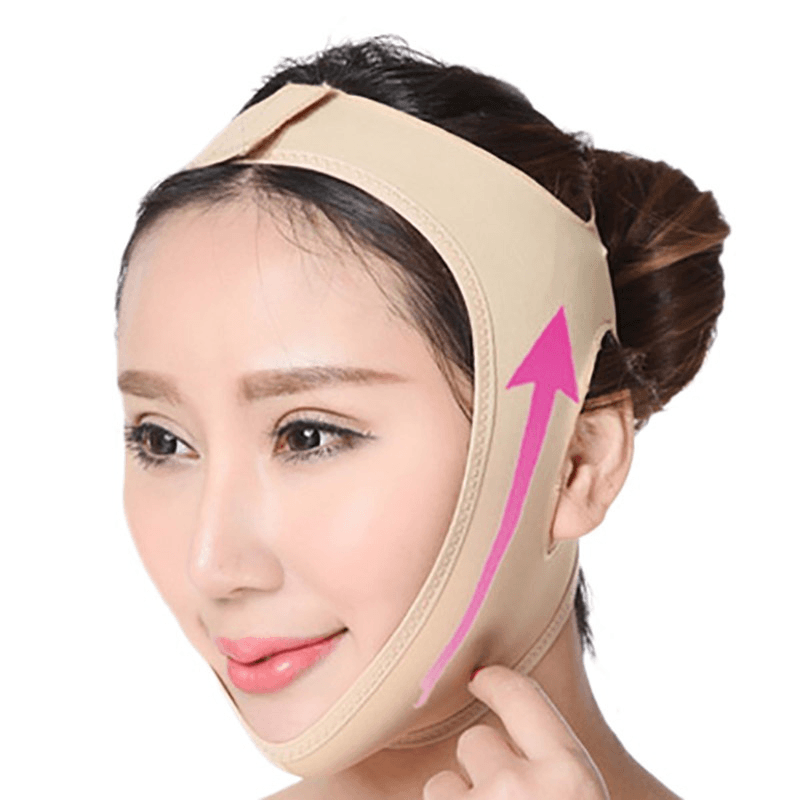 Facial Slimming Bandage Face V Shaper Relaxation Lift up Belt Reduce Double Chin Tool Skin Care Mask - Trendha