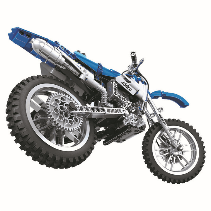 WIN NER 7045 Exploiture Speed Racing Motorcycle Building Blocks Toys Model 474Pcs Bricks - Trendha