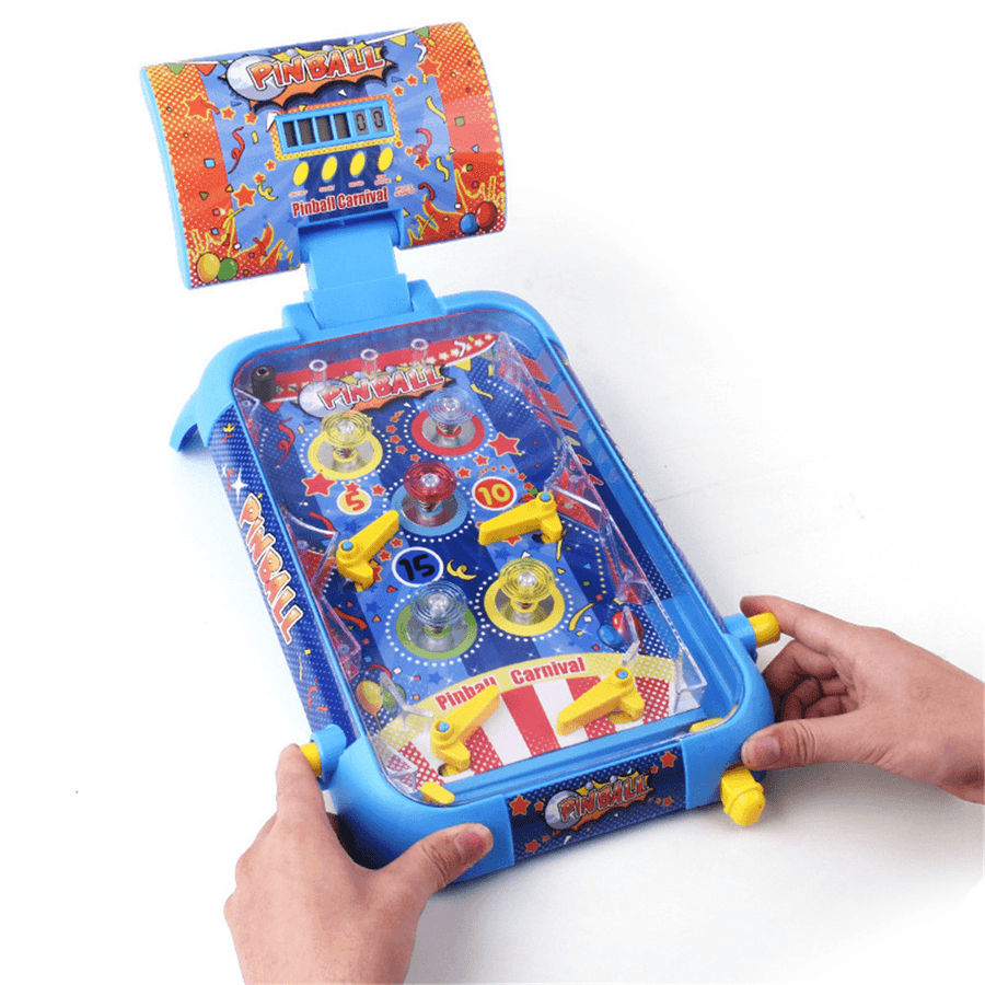 Creative Children'S Three-Dimensional Pinball Machine Puzzle Table Game Two-Person Battle Toy - Trendha