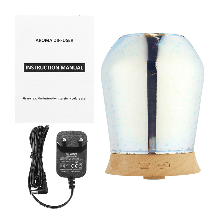 3D LED Ultrasonic Diffuser Humidifier - Trendha