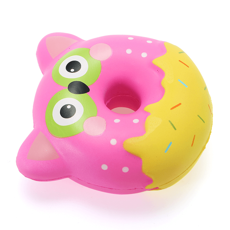 Squishy Factory Owl Donut 10Cm Soft Slow Rising with Packaging Collection Gift Decor Toy - Trendha