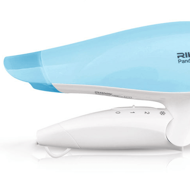 RIWA Q2 1200W Portable Household Electric Foldable Hair Dryer Air Temperature Adjustment Fast Drying - Trendha