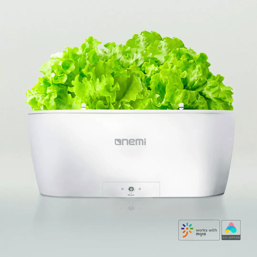 Onemi AI Intelligent Plant Growth Flowerpot Smart Vegetable Planting Machine Mijia APP Remote Control Self-Watering System Temperature Moisture Analyzer - Trendha