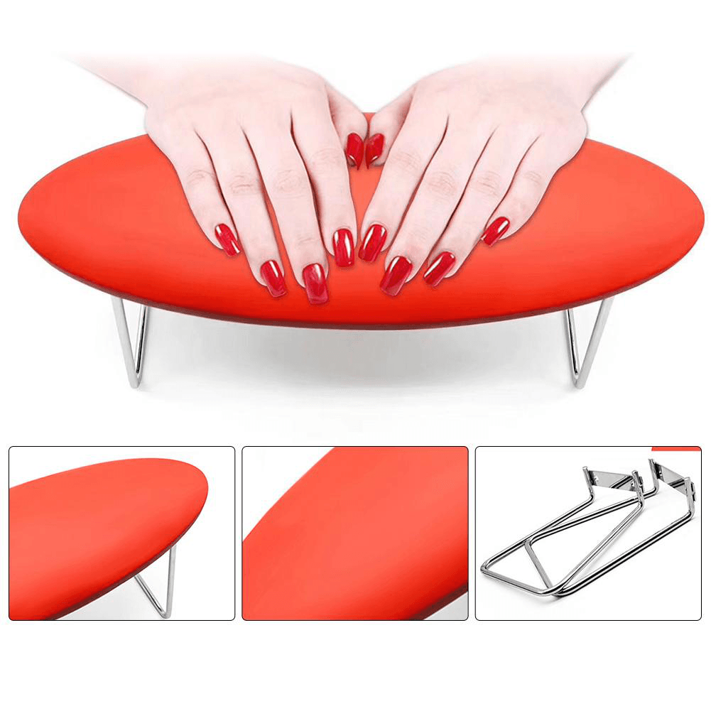 Detachable Nail Hand Pillow Pad Nail Arm Rest Microfiber Leather Waterproof Nail Art Accessories Nail Technician Use Hand Pillow - Trendha