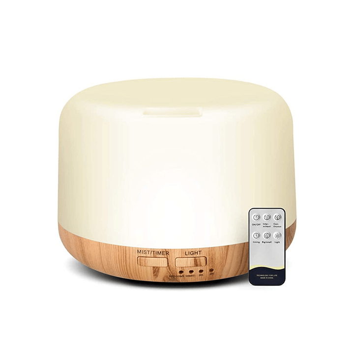 300Ml Aroma Diffuser Humidifier with Colorful Light Timing Function Low Noise for Home Office Car - Trendha