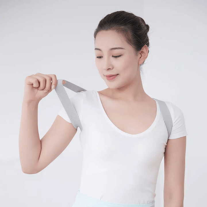 XIAOMI Hi+ Smart Posture Correction Belt Space Gray Built-In High-Precision Chip Real-Time Monitoring Vibration Reminder - Trendha