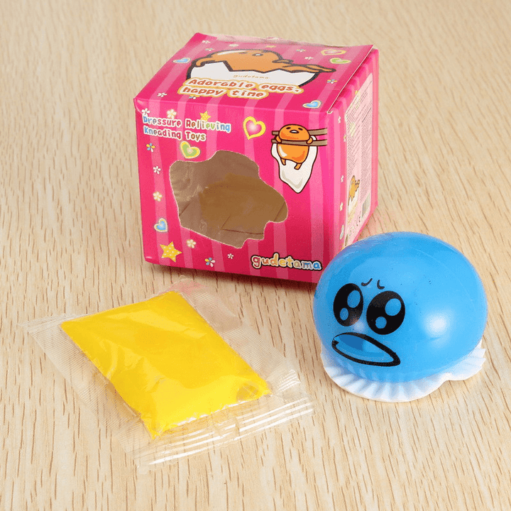 Squishy Vomitive Slime Egg with Yellow Yolk Stress Reliever Fun Gift - Trendha