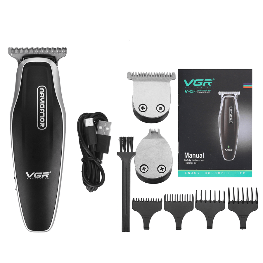 Cordless Electric Rechargeable Hair Clipper Trimmer Beard Shaver Men Haircut - Trendha