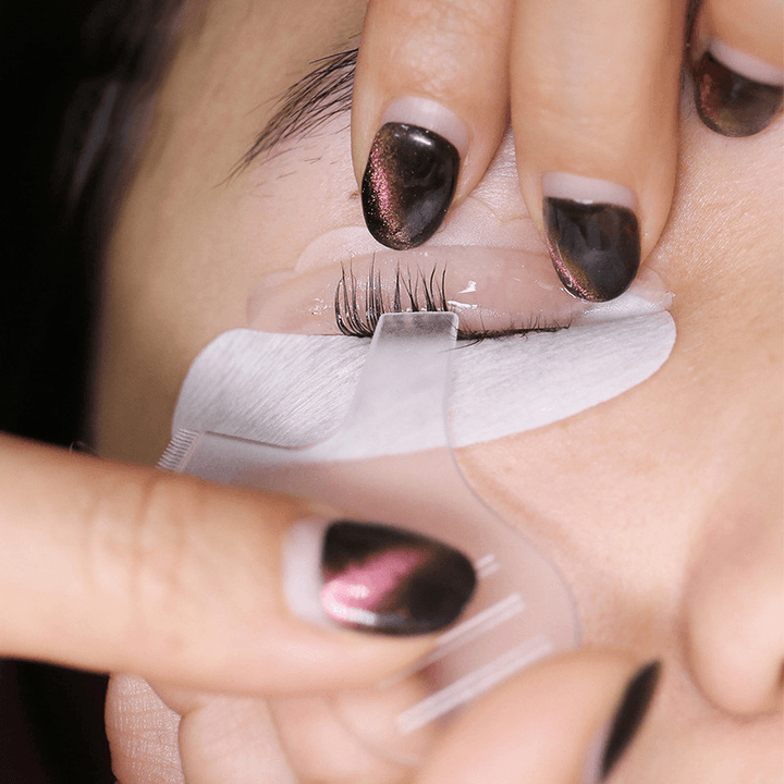 10Pcs Y-Shaped Eyelashes Comb Mini Disposable Plastic Transparent Mascara Makeup Grafting Tools - Trendha