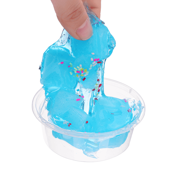 60Ml Mixed Cloud Slime Crystal Snowflake Coconut Mud DIY Material Decompression Toy - Trendha