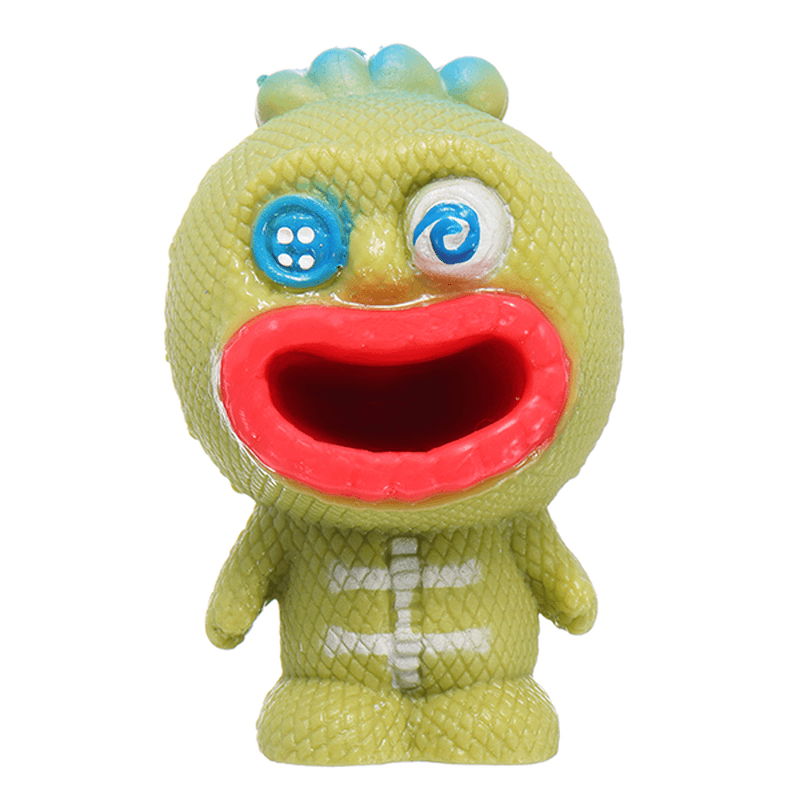 Novelties Toys Pop Out Alien Squishy Stress Reliever Fun Gift Vent Toys Big Mouth Slime - Trendha