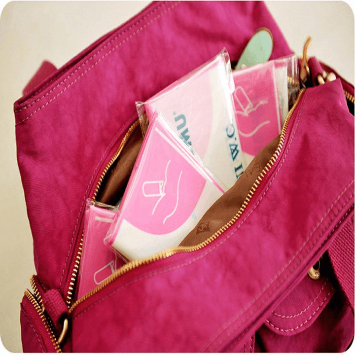 4Pcs Pink Disposable 700CC Portable Urine Storage Bag Emergency Toilet Outdoor Travel for Unisex - Trendha