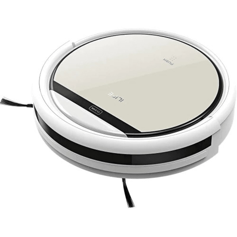 ILIFE V5 Intelligent Robotic Vacuum Cleaner 600Pa Ultra-Thin Design Automatically Robot Touch Screen Self-Charge Filter Sensor Remote Controllor - Trendha