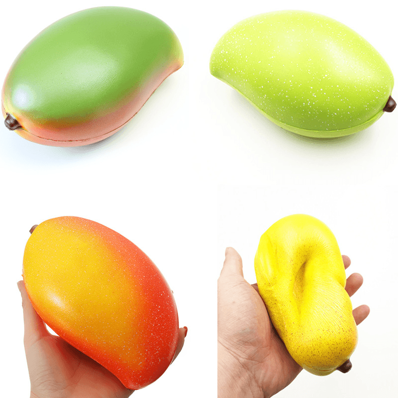 Squishy Jumbo Mango 16Cm Slow Rising Fruit Collection Gift Decor Toy - Trendha
