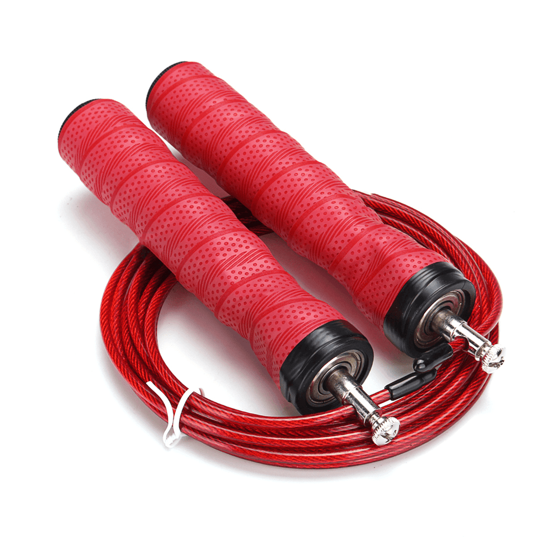 Adjustable Skipping Rope Fitness Speed Jump Ropes Gym Boxing Wrap Rope Jumping - Trendha