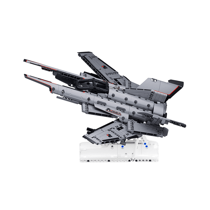 Jupiter Dawn Series Building Blocks Aquila Reconnaissance Aircraft Gray Static Building Blocks Toys - Trendha