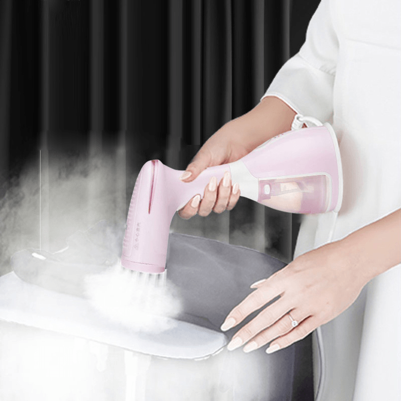 KONKA KSC-8151 Handheld Portable Garment Steamer 1500W Powerful Clothes Steam Iron Fast Heat-Up Fabric Wrinkle Removal 280Ml Water Tank for Travel Home Dormitory - Trendha