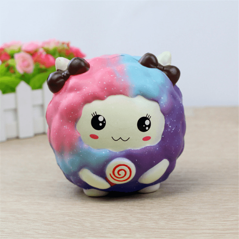 Squishy Sheep Lamb 12Cm Cute Slow Rising Original Packaging Random Face Collection Gift Decor Toy - Trendha