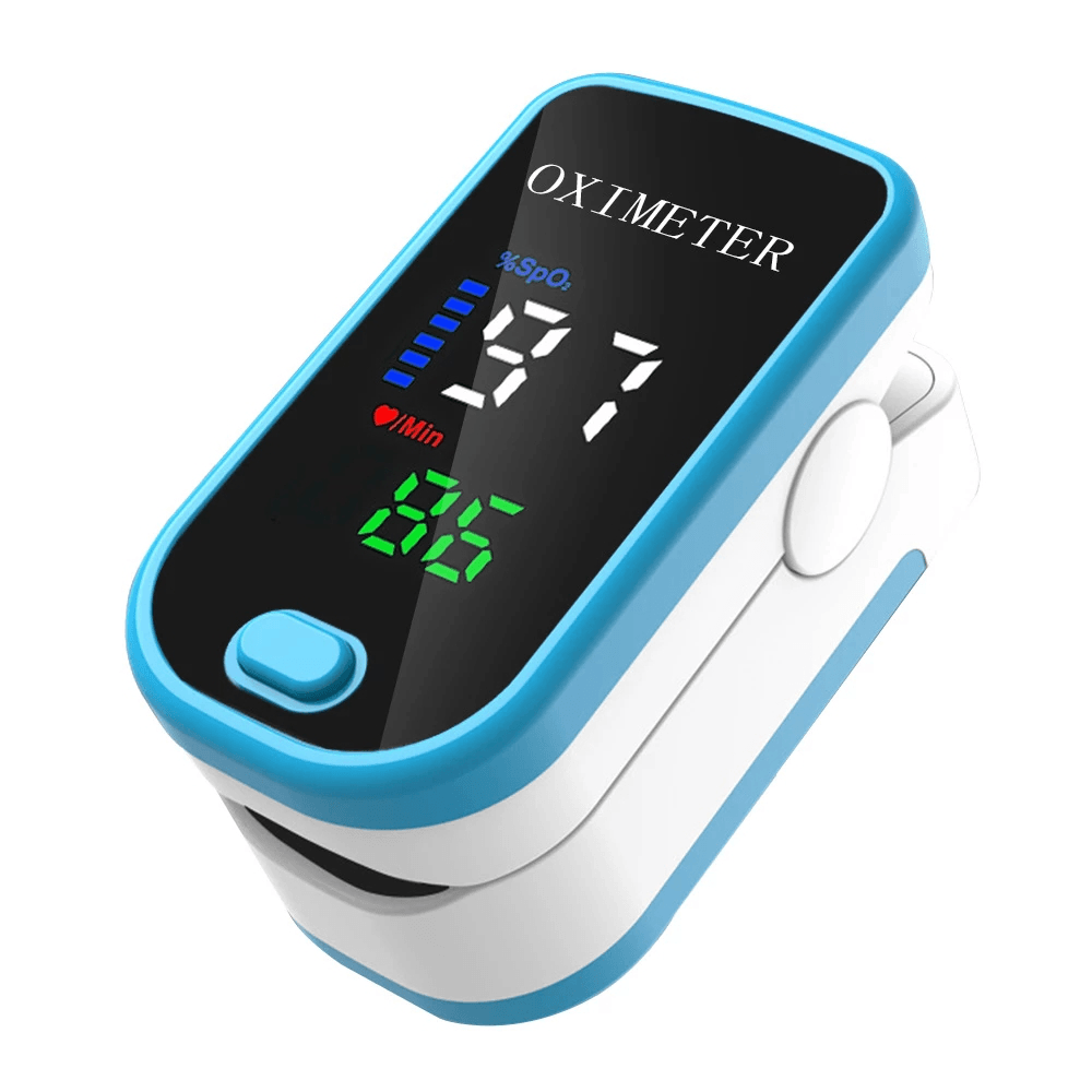 Digital Pulse Oximeter Finger Clip Heart Rate Monitor Oximetro Household Spo2 Monitor Oxymetre Finger Clip Heart Rate Monitor - Trendha
