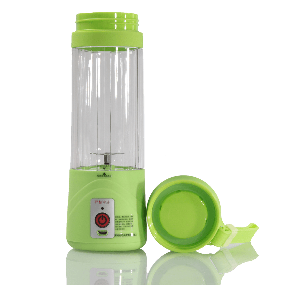 380Ml Electric Fruit Juicer Maker Bottle Cup Handheld USB Rechargeable Fruit Blender - Trendha