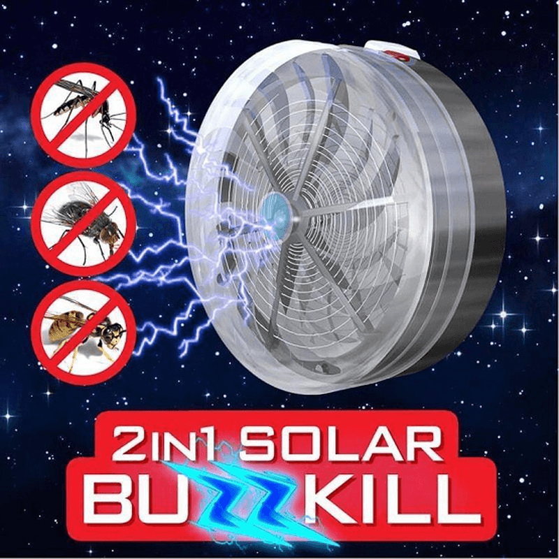 Solar Powered Buzz UV Lamp - Trendha