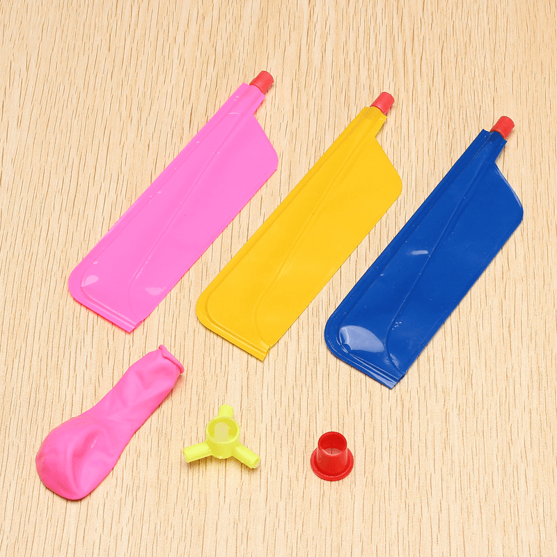 Colorful Traditional Classic Balloon Helicopter Portable Flying Toy - Trendha