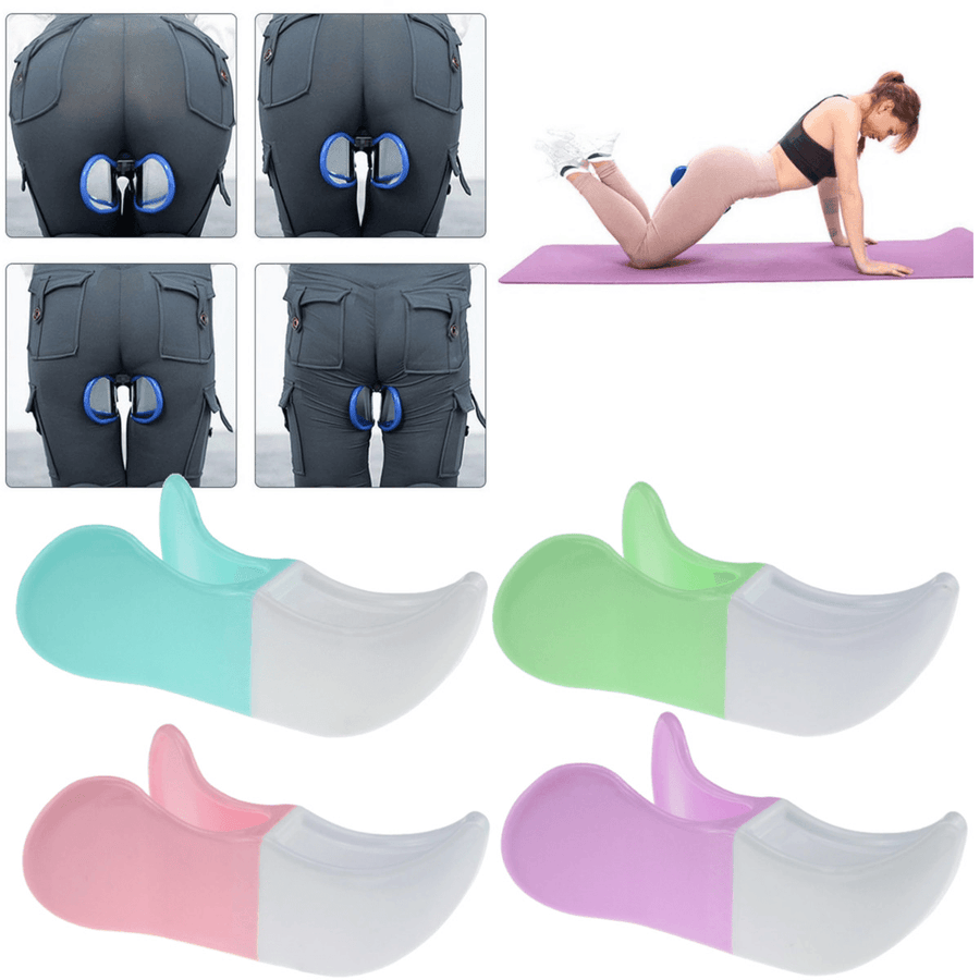 4 Colors Option Hips Trainer Clip Buttocks Lifter Body Inner Thigh Pelvic Floor Muscle Building Exerciser Hip Trainer for Women - Trendha