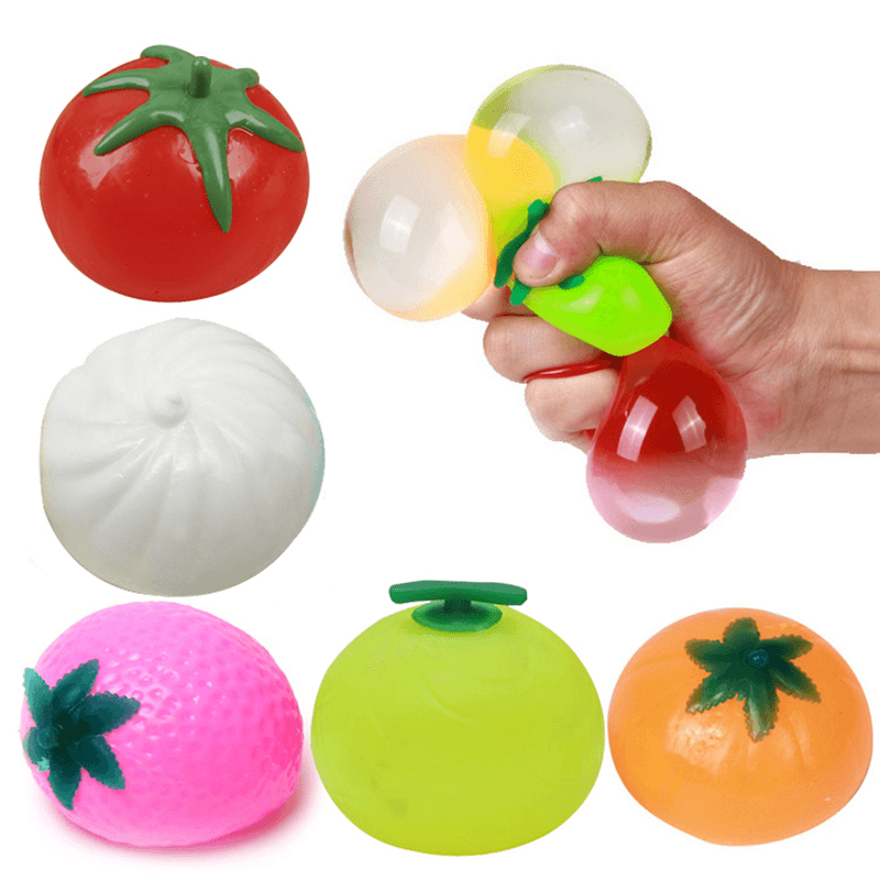 Creative Simulation Multishape Vent Fruit Reduce Stress for Kids Chlidren Gift Toys - Trendha