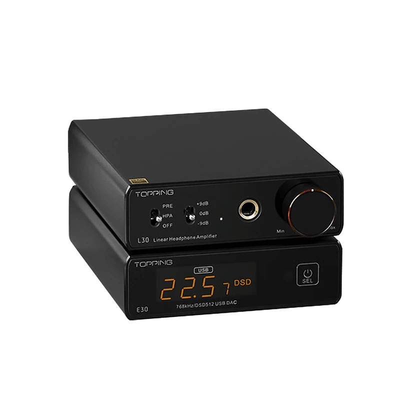 TOPPING L30 Headphone Amplifier 6.35MM NFCA Hifi Fever RCA Pre-Amp Amplifier for E30 DAC - Trendha