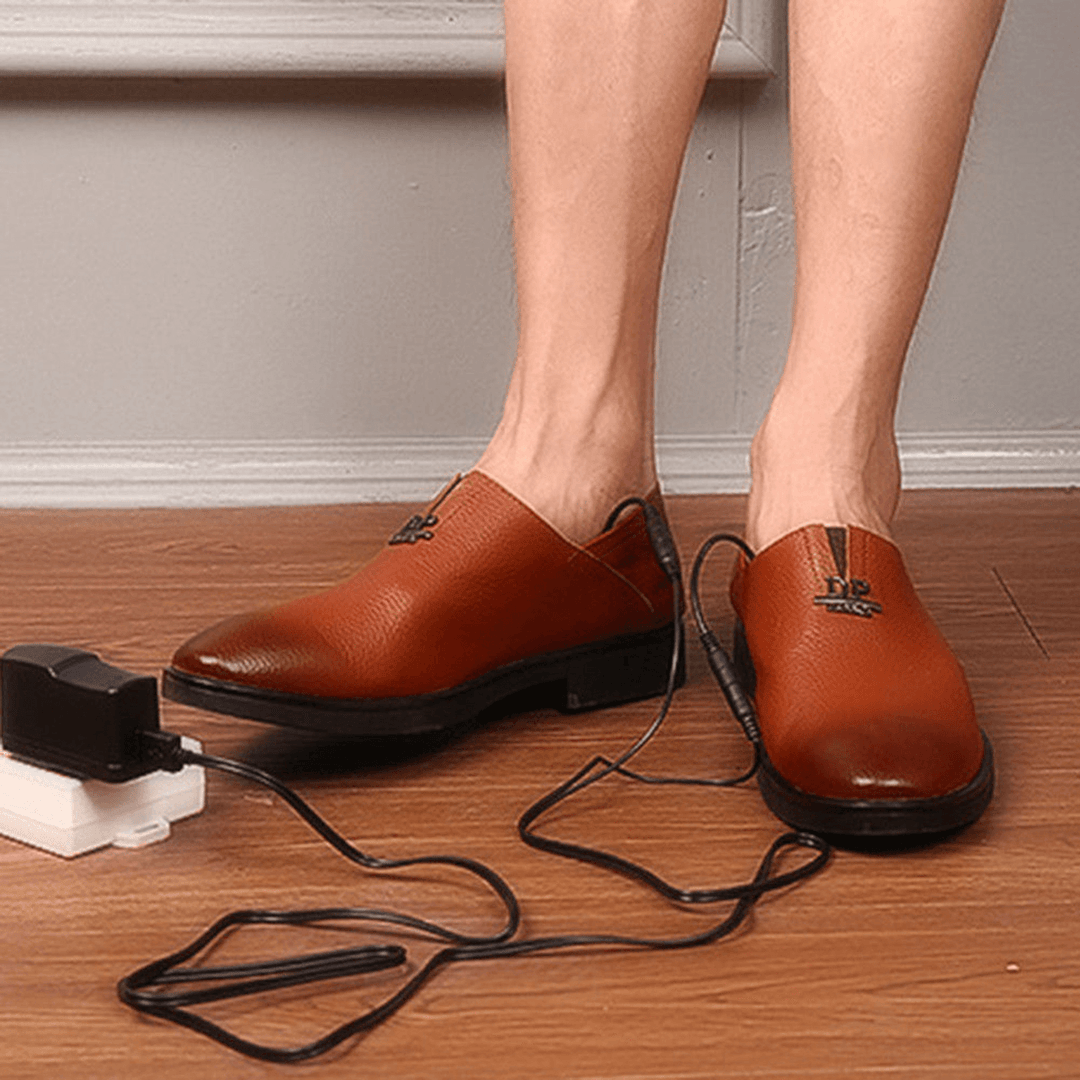 USB Electric Heated Shoe Insoles Foot Warmer Heater Feet Socks Boot Pad Winter - Trendha