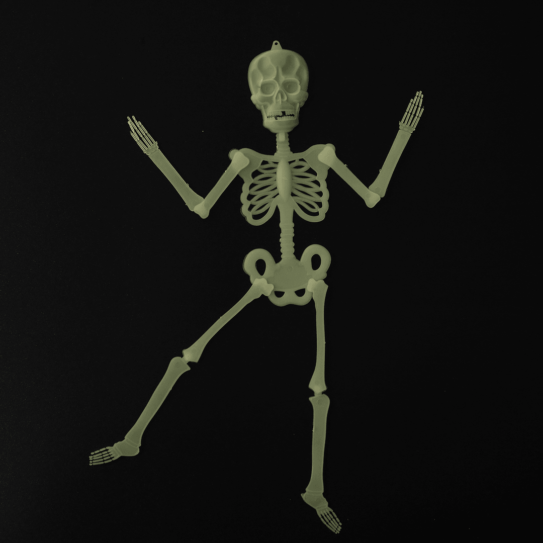 32/90/150CM Halloween Luminous Skeleton 360° Rotatable Joint with Light Effect Toy for Halloween Horror Props House Decoration - Trendha