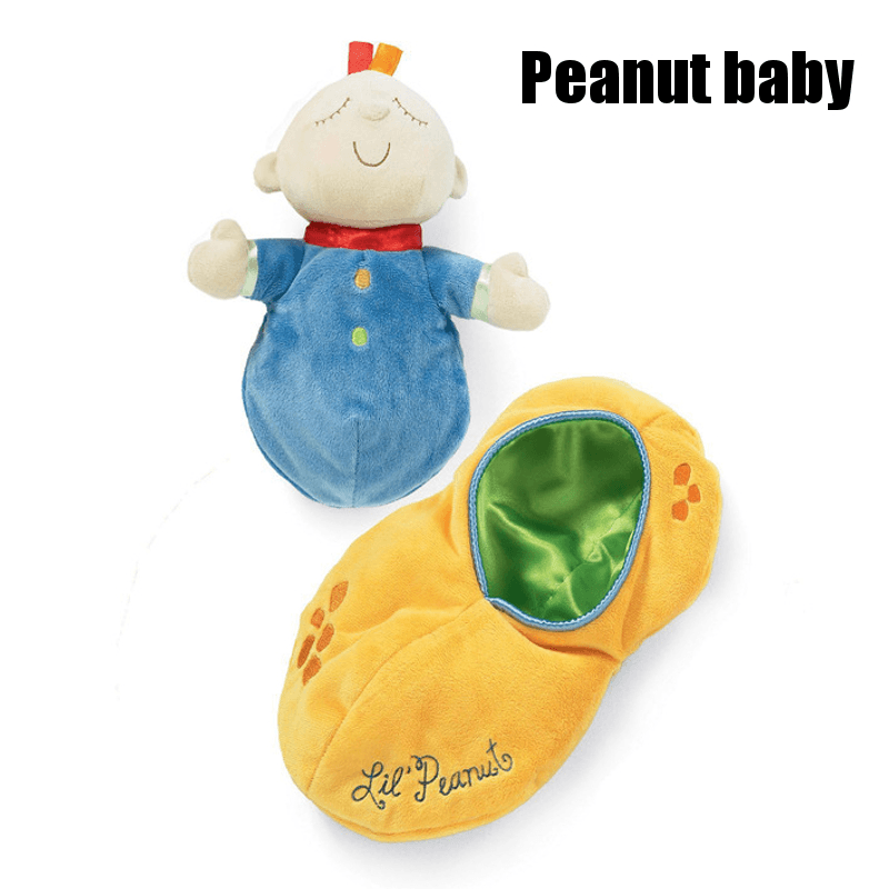 Newborn Bebe Cute Stuffed & Plush Toys Kids Stuffed Pea Prince Doll Baby Sleeping Dolls - Trendha