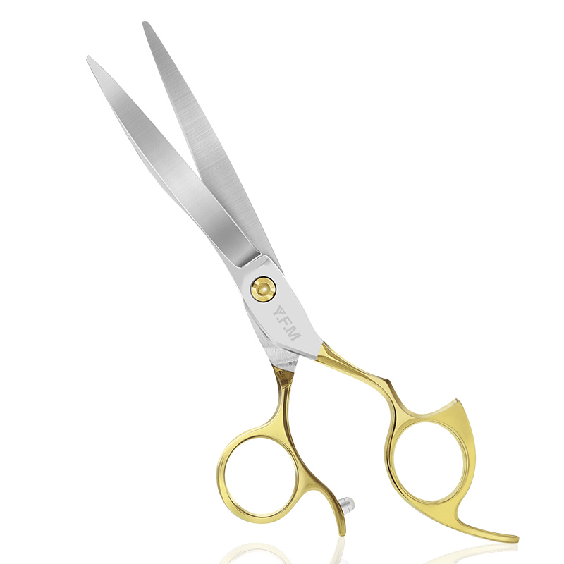 Y.F.M® 6Cr 6.5 Inch Stainless Steel Salon Hair Scissors Cutting Hairdressing Hair Styling Tools - Trendha