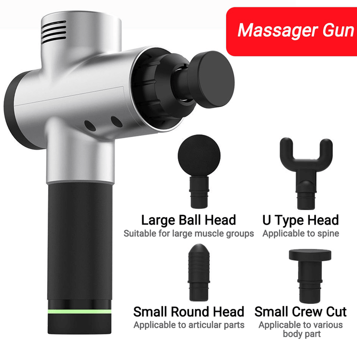 Body Muscle Massager Electric Vibrating Therapy Guns - Trendha