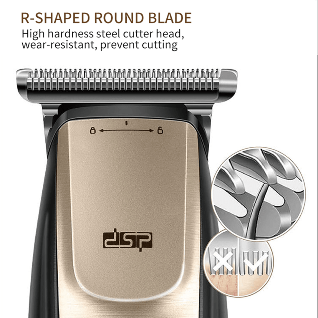 18Pcs USB Hair Clipper Electric Clipper Rechargeable Electric Clipper Electric Shaver - Trendha