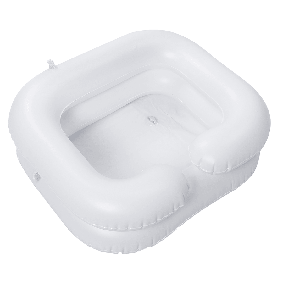 Inflatable Hair Washing Basin Portable Salon Household Bed Rest Elder People Pregnant Hair Dyes - Trendha