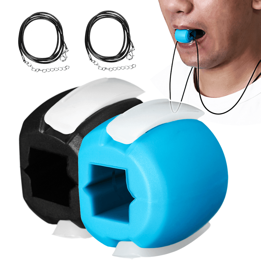 2PCS Jawline Exerciser Ball Double Chin Reducer for Face Neck Muscle Facial Muscle Chew Exerciser Slim & Tone Your Face - Trendha
