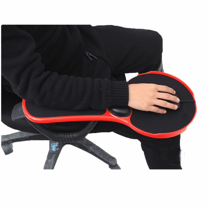 180 Degree Rotating Computer Hand Rest Wrist Guard Non-Slip Mouse Pad Wrist Pad Elbow Rest Arm Bracket - Trendha