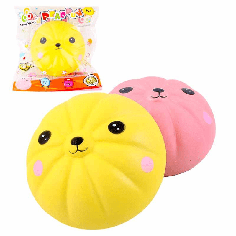 Sunny Squishy Bear Bun 10Cm Soft Slow Rising Collection Gift Decor Toy with Packing - Trendha