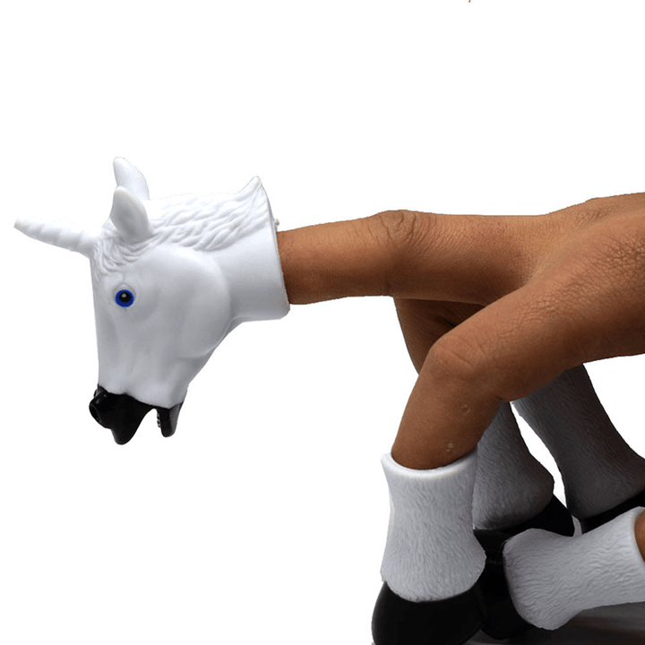 Four-Legged Hoof Flying Horse Finger Set Toy Novelties Toys Wearable Doll - Trendha