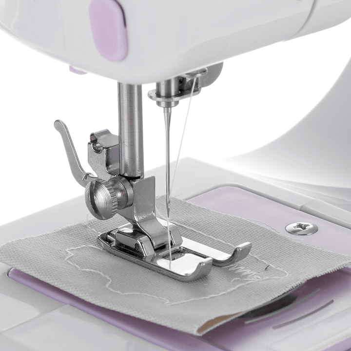 2 Speed Household Sewing Machine 12 Stitches Electric Multifunctional Micro Mini Sewing Machine - Trendha