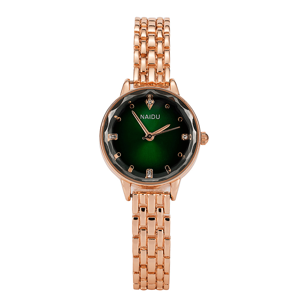 JY060 Fashion Elegant Design Luxury Crystal Alloy Strap Ladies Bracelet Wristwatches Quartz Watch - Trendha