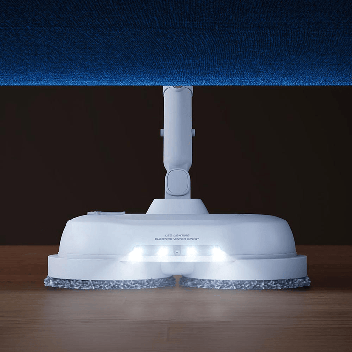 Viomi VXDT01 Moop Cordless Electric Mop 210Rpm 50W Double Cyclotron Wiping Mopping Machine Wet Mopping Dry Mopping Waxing with LED Searchlight Fan-Shaped Spray - Trendha
