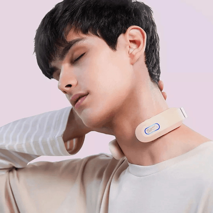 SKG K3 Smart Cervical Massage Apparatus Portable Wearable Neck Massager Pain Relief Tool Cervical Vertebra Physiotherapy - Trendha
