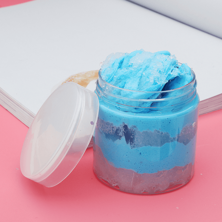 100ML Fluffy Plasticine Clay Snowflake Mud DIY Gift Toy Stress Reliever - Trendha