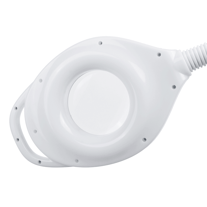 16 LED Facial Magnifying Floor Lamp Light Adjustable Rolling Magnifier Spa Salon - Trendha