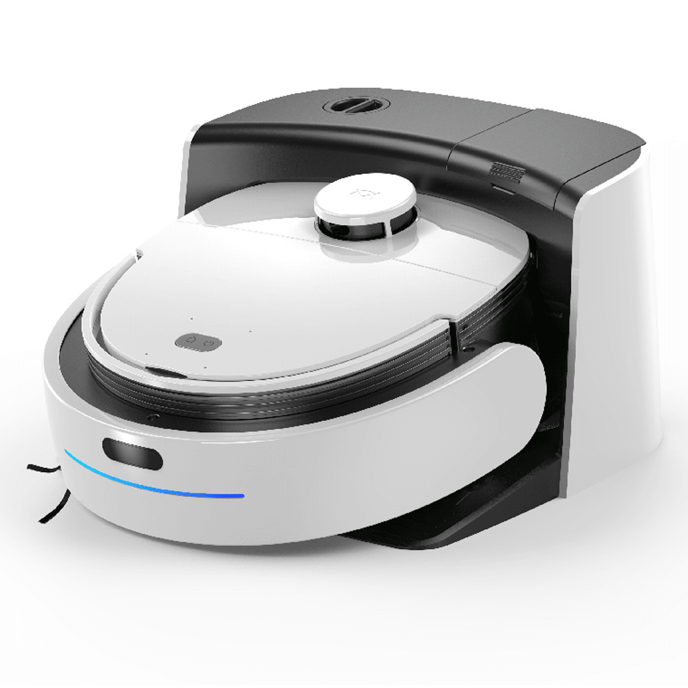 Veniibot N1 Max Robot Vacuum Cleaner with Automatic Washing & Mopping & Sweeping & Suction Type Laser Navigation 5200Mah 2000Pa Powerful Suction APP Control - Trendha