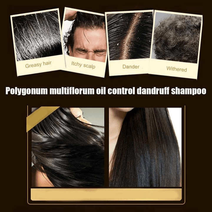 Herbal Polygonum Essence Hair Darkening Shampoo Bar Soap Natural Mild Formula Hair Shampoo Gray Hair Reverse Hair Cleansing Soap - Trendha